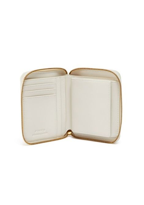 Portafoglio Pinko donna 100249 A1YBZ14Q bianco oro PINKO | Portafogli | 100249 A1YBZ14Q